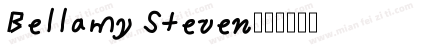Bellamy Steven字体转换